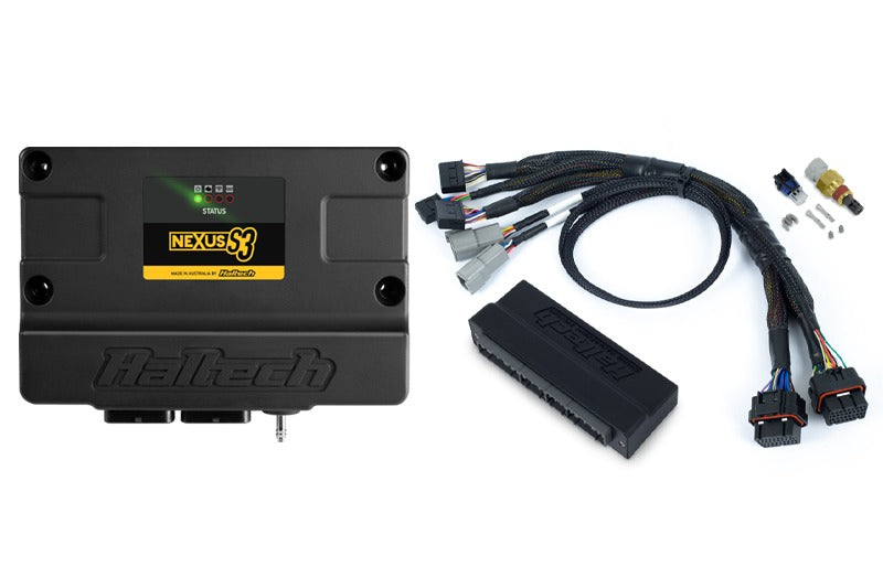 Haltech Nexus S3 + Plug 'n' Play Adapter Harness Kit Honda OBD-I HT-213300