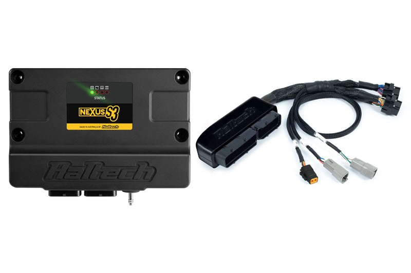 Haltech Nexus S3 + Plug 'n' Play Adapter Harness Kit VW Golf GTi Mk4/Polo GTi/Audi A3/A4/TT Mk1 1.8T AWP HT-213325