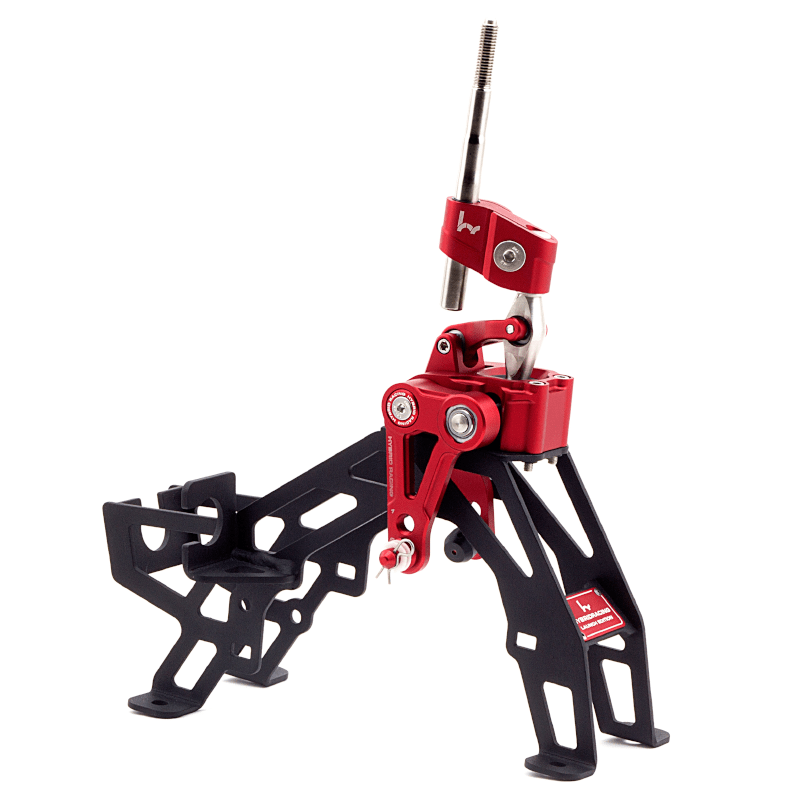 Hybrid Racing Adjustable Short Shifter Assembly Red