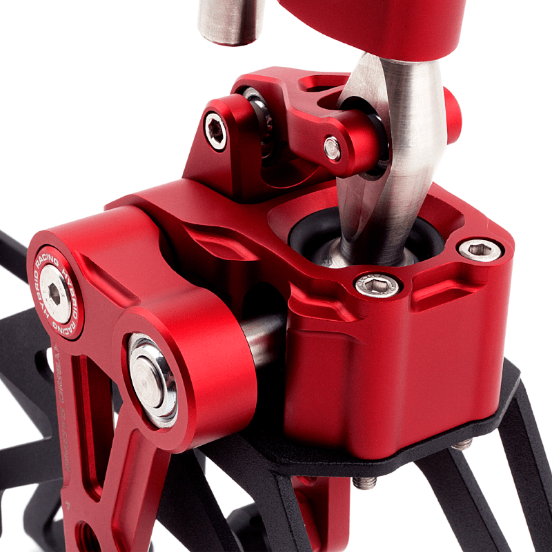 Hybrid Racing Adjustable Short Shifter Assembly Red