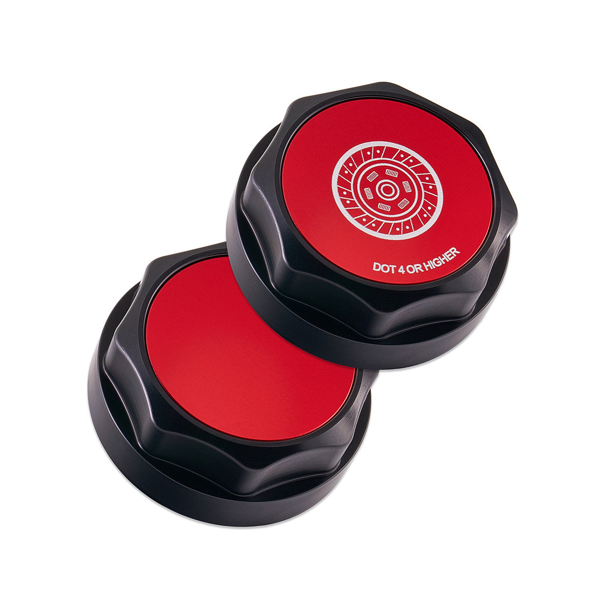 IAG Revolve Clutch Fluid Reservoir Cap - Silver