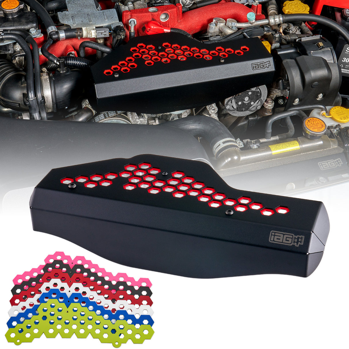 IAG Alternator Cover - Black