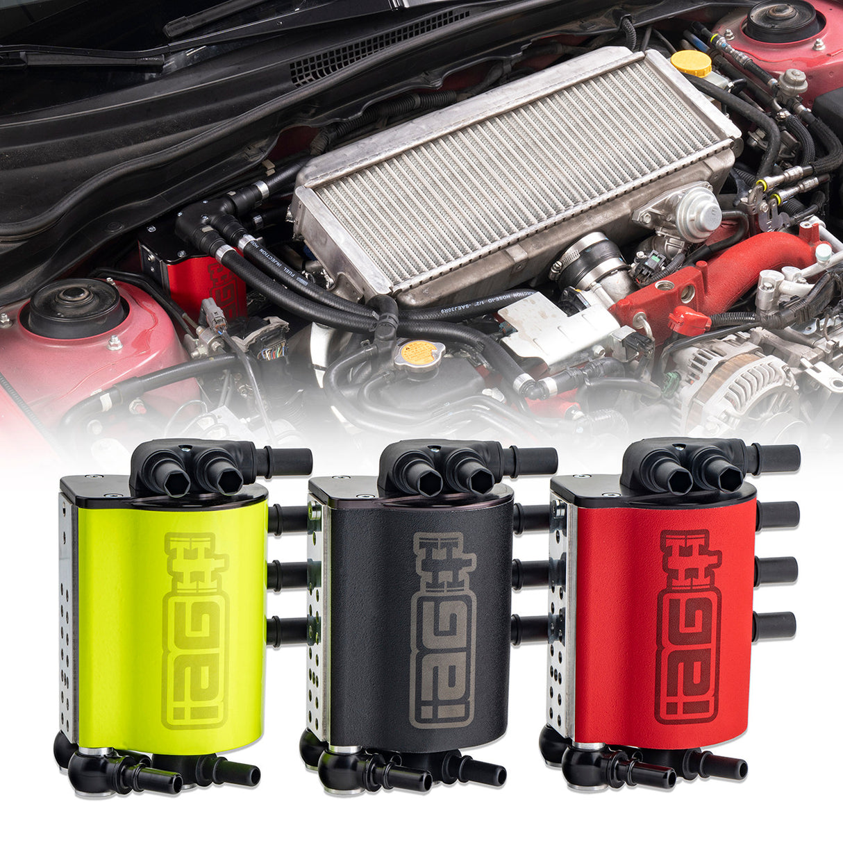 IAG + PSR RHD Performance Street Series Air/Oil Separator