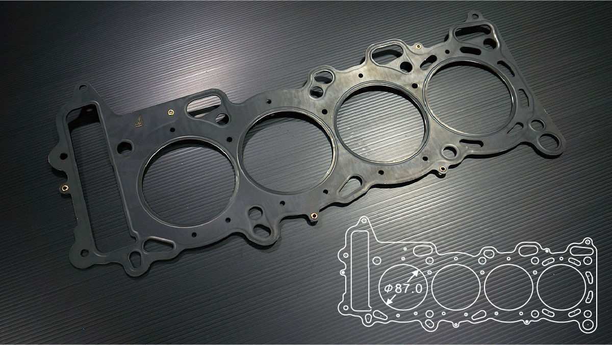 Siruda Stopper Head Gasket 87mm Bore 1.15mm Thickness - Nissan 200SX S14/S15 ICH091660-RB1