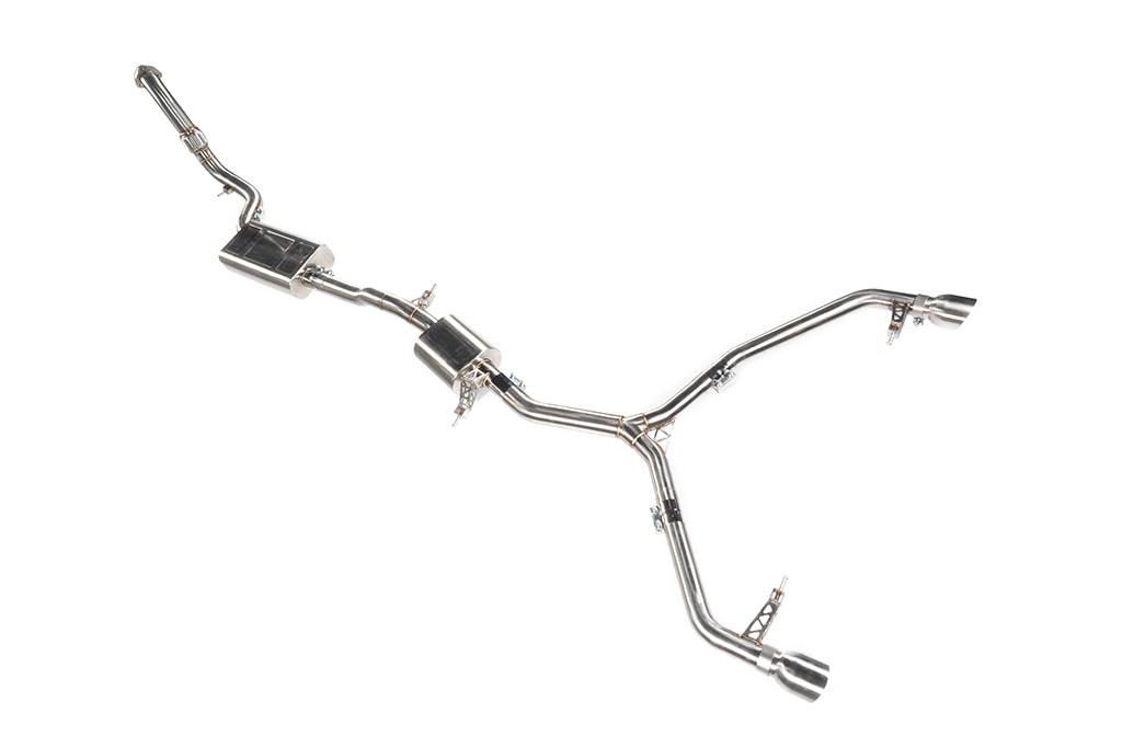 Integrated Engineering Catback Exhaust System Audi A4 B9 17-19 IEEXCK8