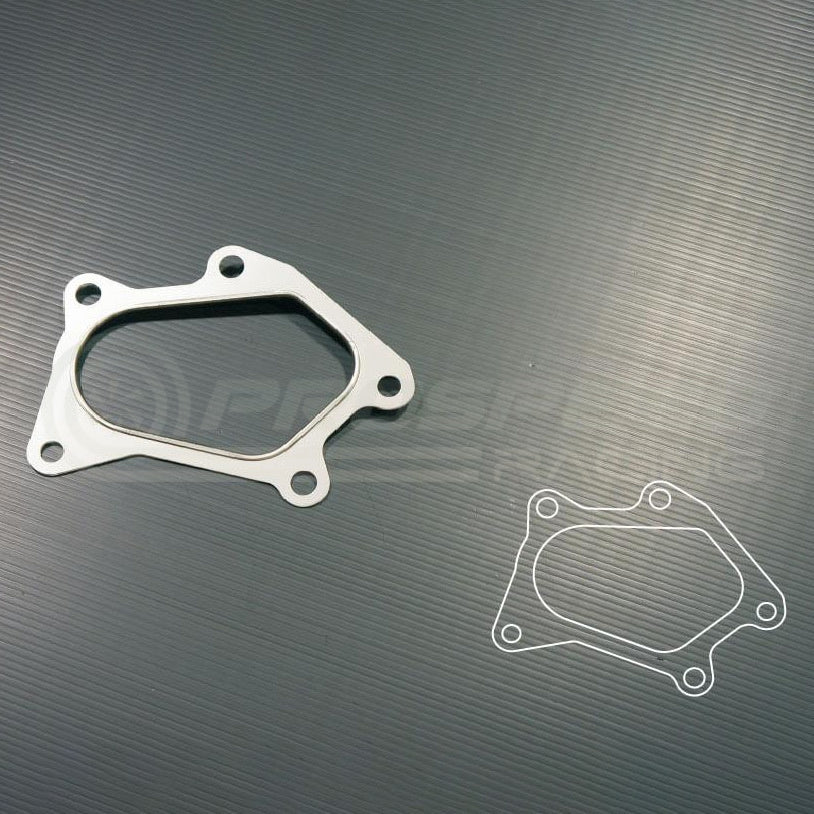 Siruda Twin Scroll Turbo to Down Pipe Gasket - Subaru WRX 99-14/STI 99-21/FXT 97-13 ITB230351-RD0
