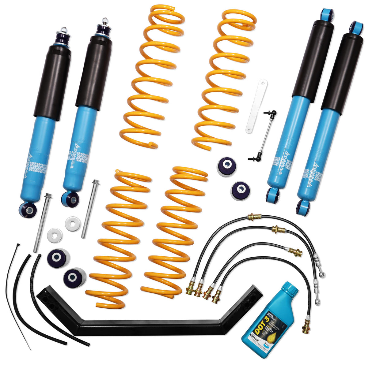 SuperPro Formula 4x4 2" Lift Kit 50mm