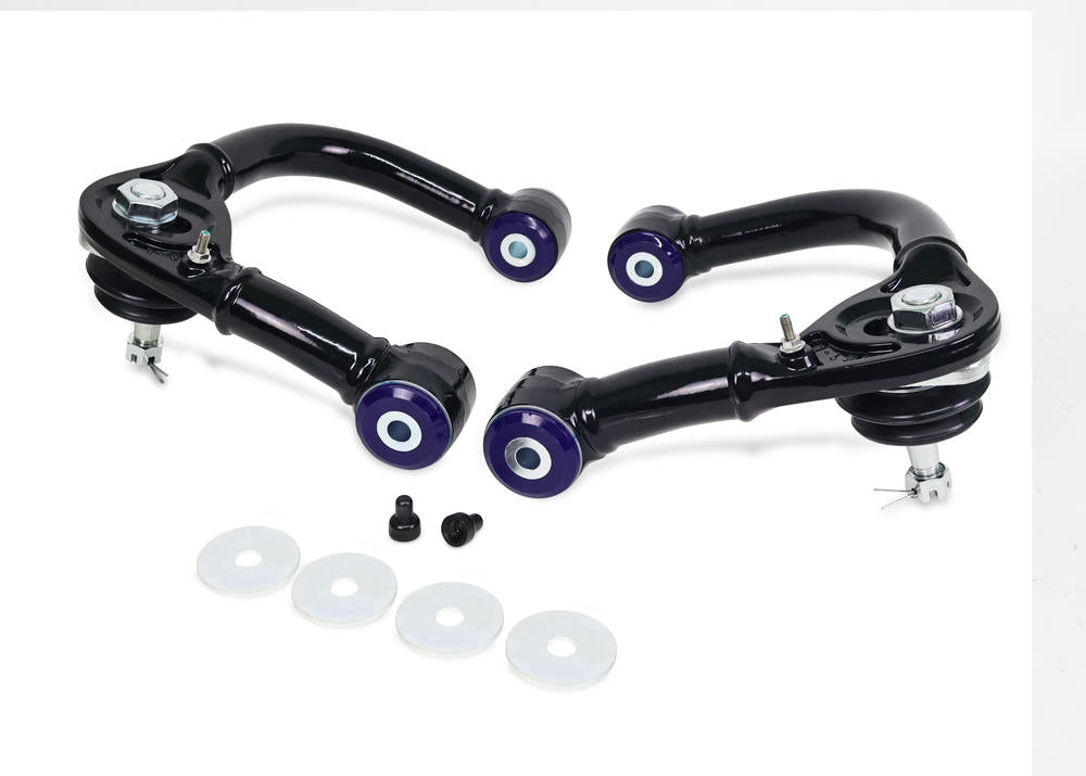 SuperPro Adjustable Front Upper Control Arm Kit incl. Ball Joints