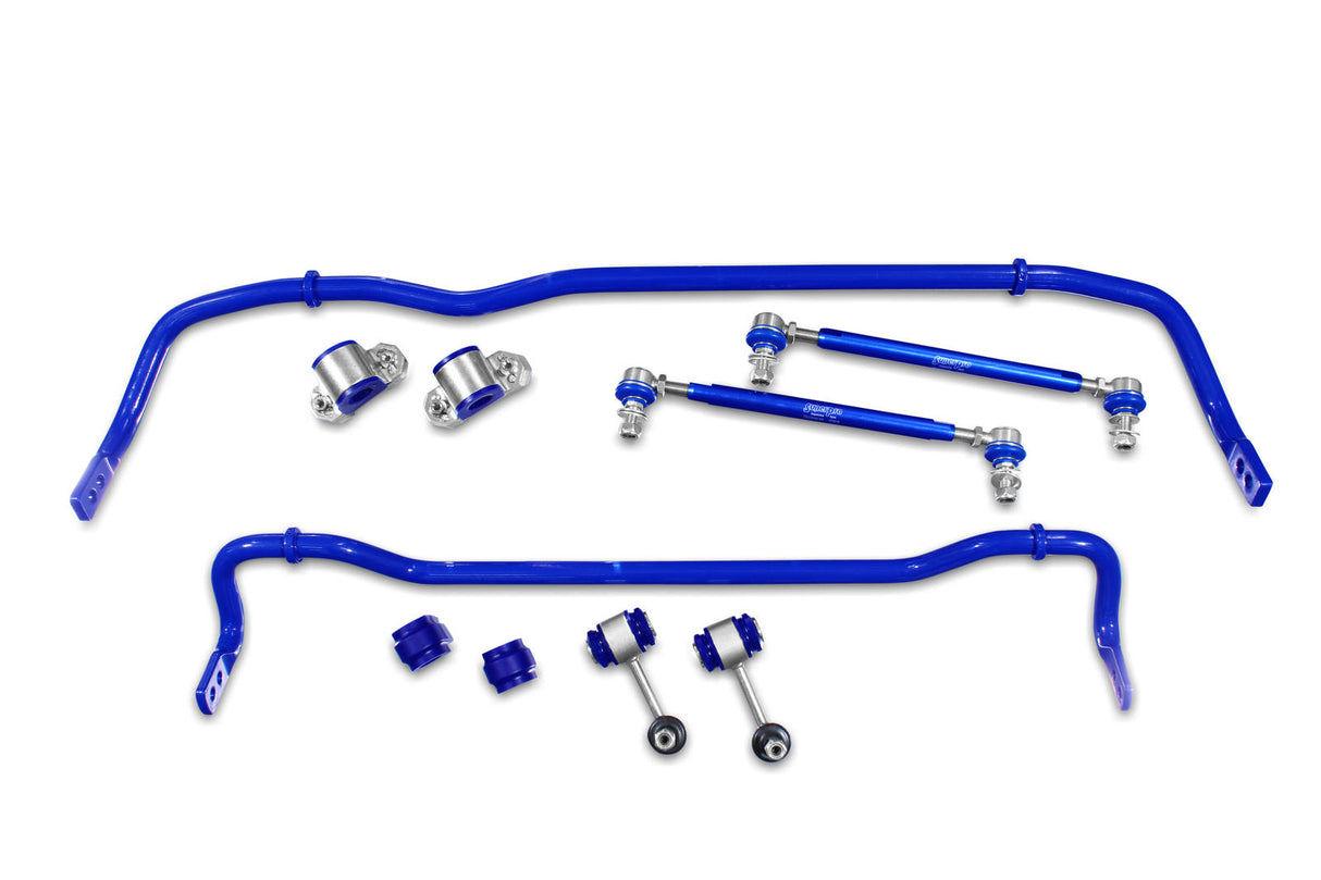 SuperPro 24mm Front Adjustable & 22mm Rear Adjustable Sway Bar Upgrade Kit