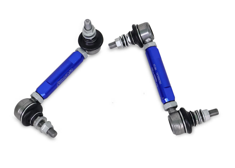 SuperPro Sway Bar Link Kit - Heavy Duty Adjustable