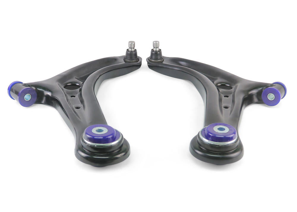 SuperPro Front Lower Offset Control Arm Kit Offset incl. Ball Joints