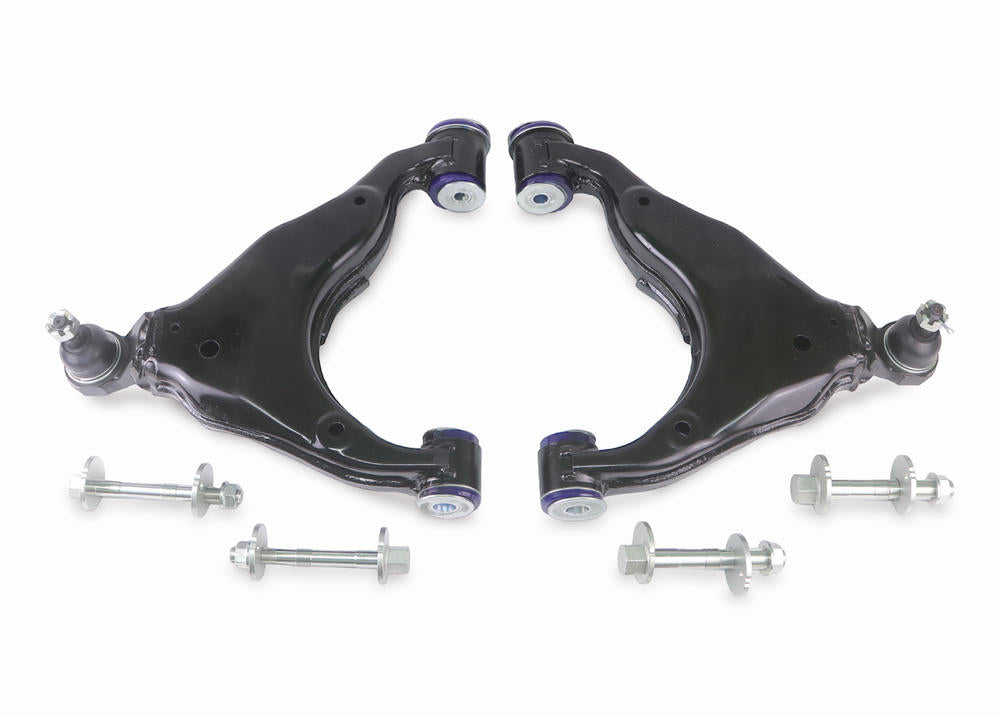 SuperPro Front Lower Adjustable Control Arm Kit incl. Ball Joints