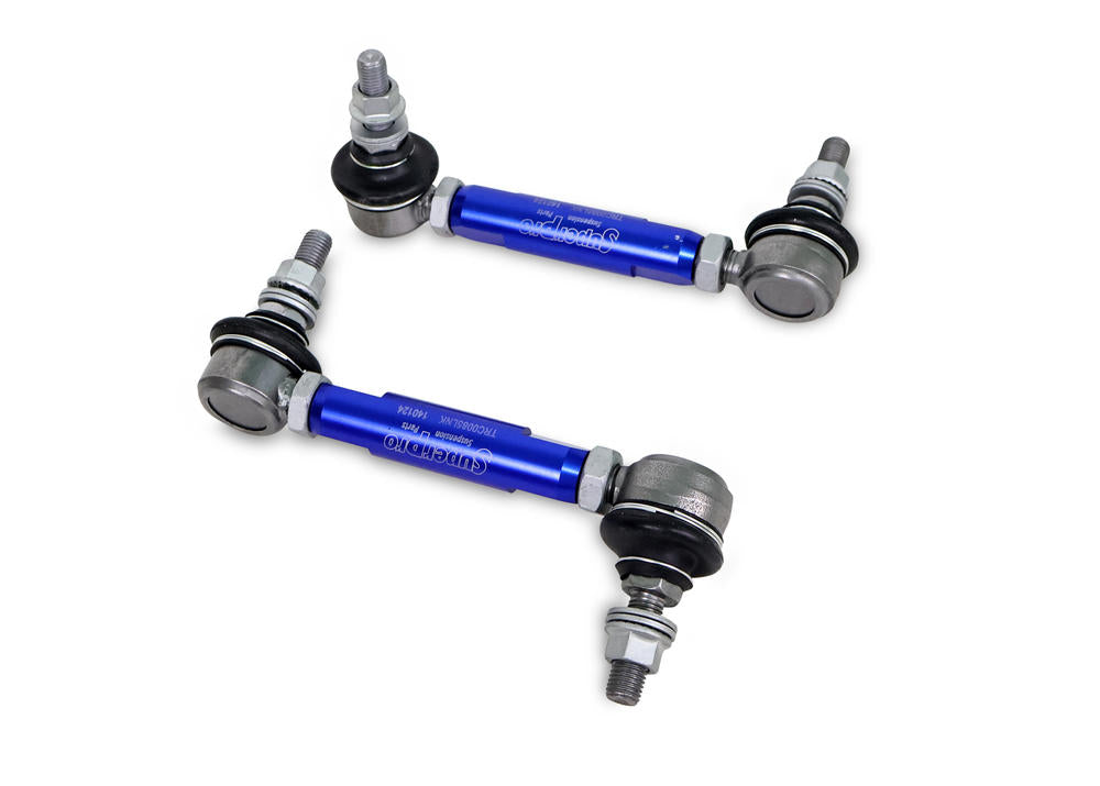 SuperPro Sway Bar Link Kit - Heavy Duty Adjustable