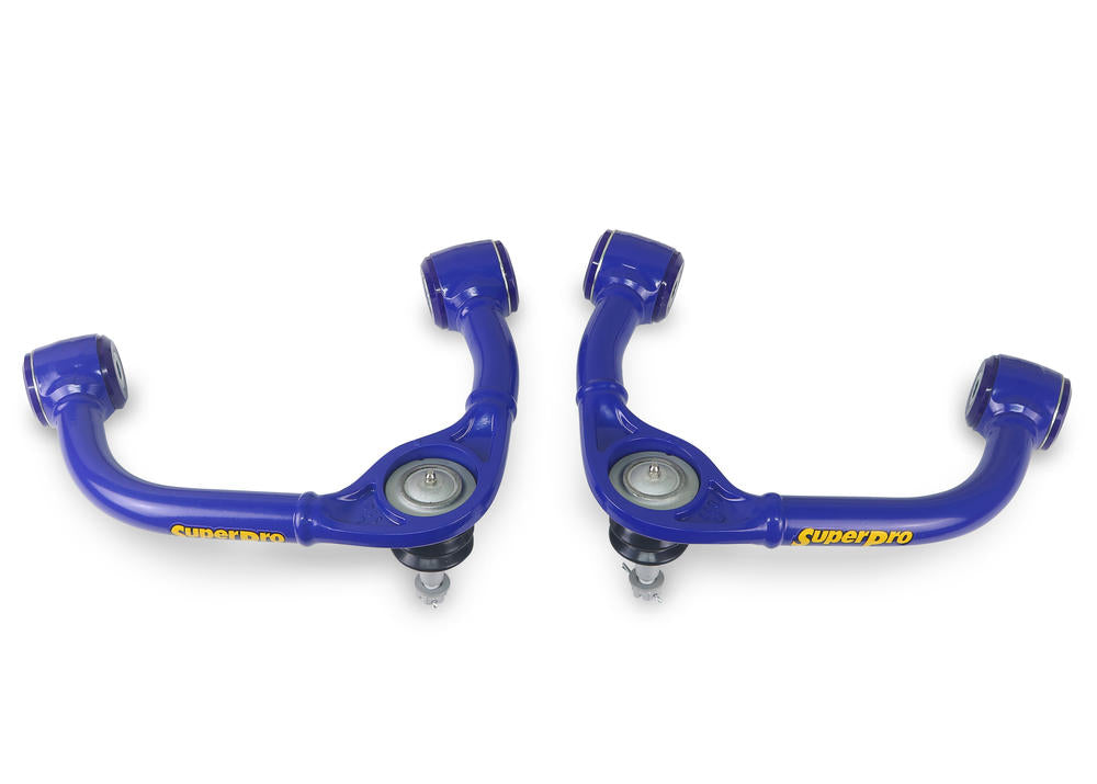 SuperPro Front Fixed Offset Upper Control Arm Kit incl. Ball Joints