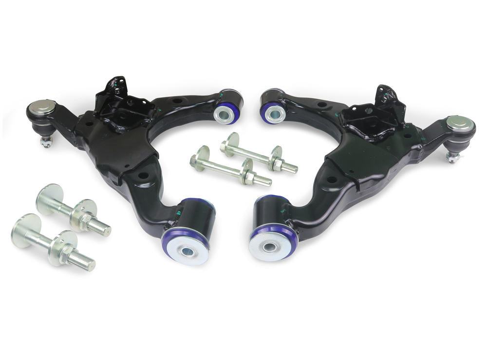 SuperPro Front Lower Offset Control Arm Kit incl. Ball Joints