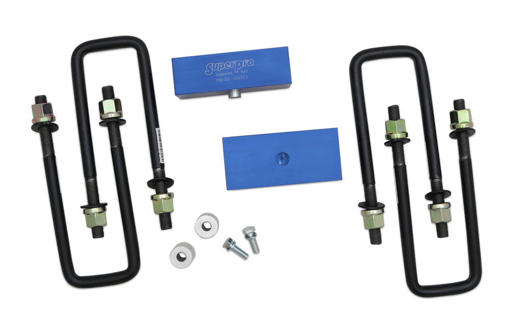 SuperPro 45mm Rear Block Spacer Kit - Easy Lift Kit