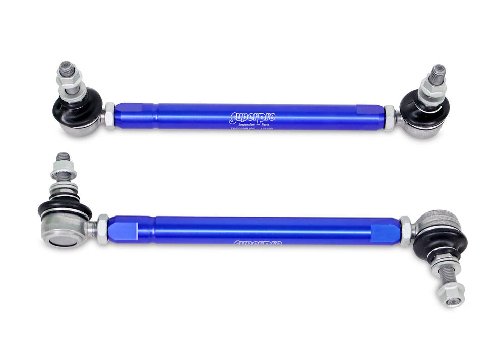 SuperPro Sway Bar Link Kit - Heavy Duty Adjustable