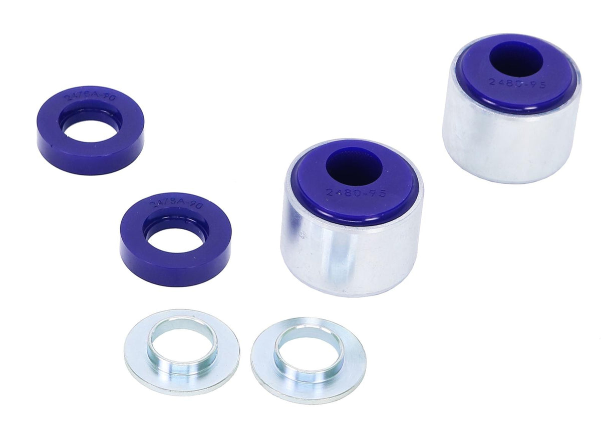 SuperPro Control Arm Lower-Rear Bush Kit - Double Offset