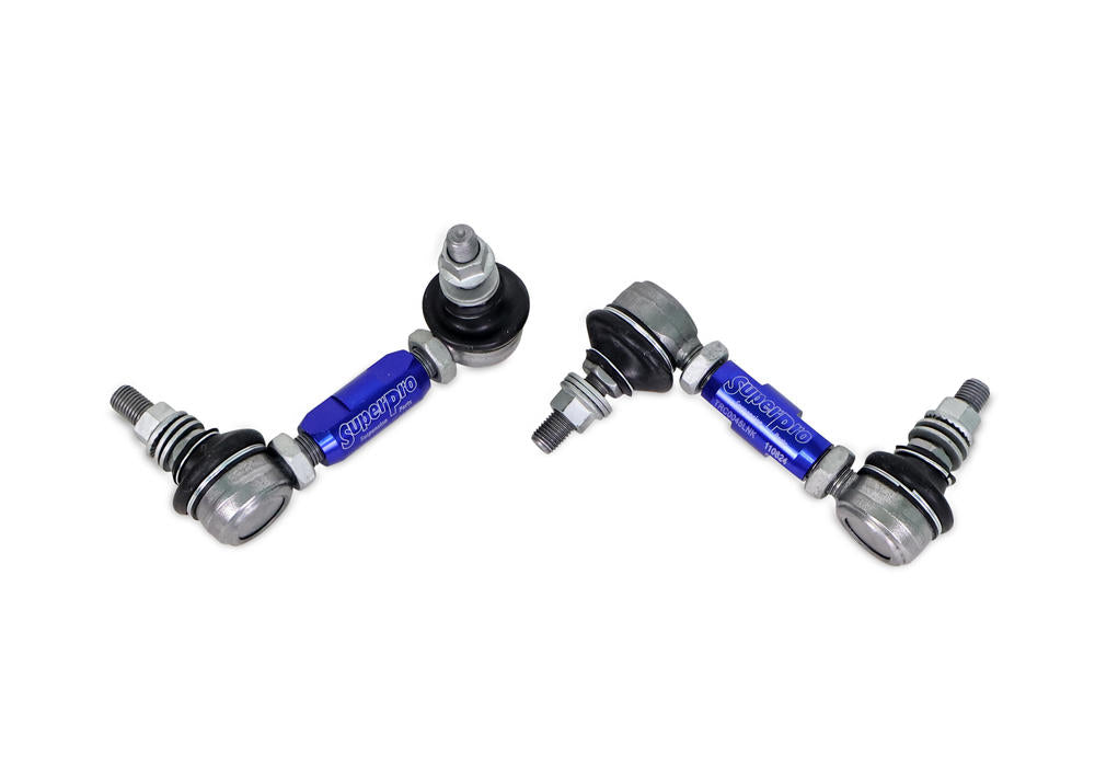 SuperPro Sway Bar Link Kit - Heavy Duty Adjustable