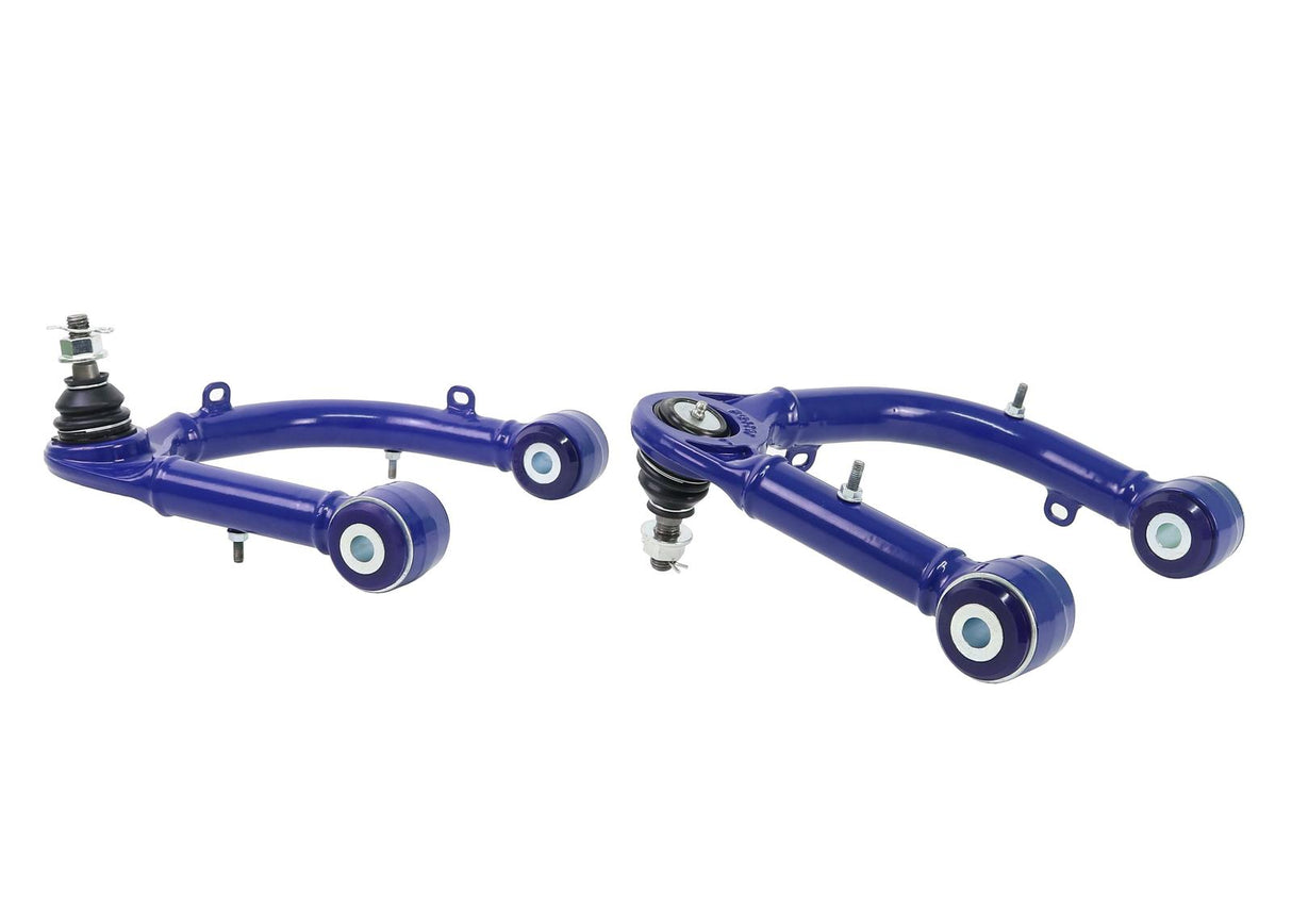 SuperPro Front Fixed Offset Upper Control Arm Kit incl. Ball Joints