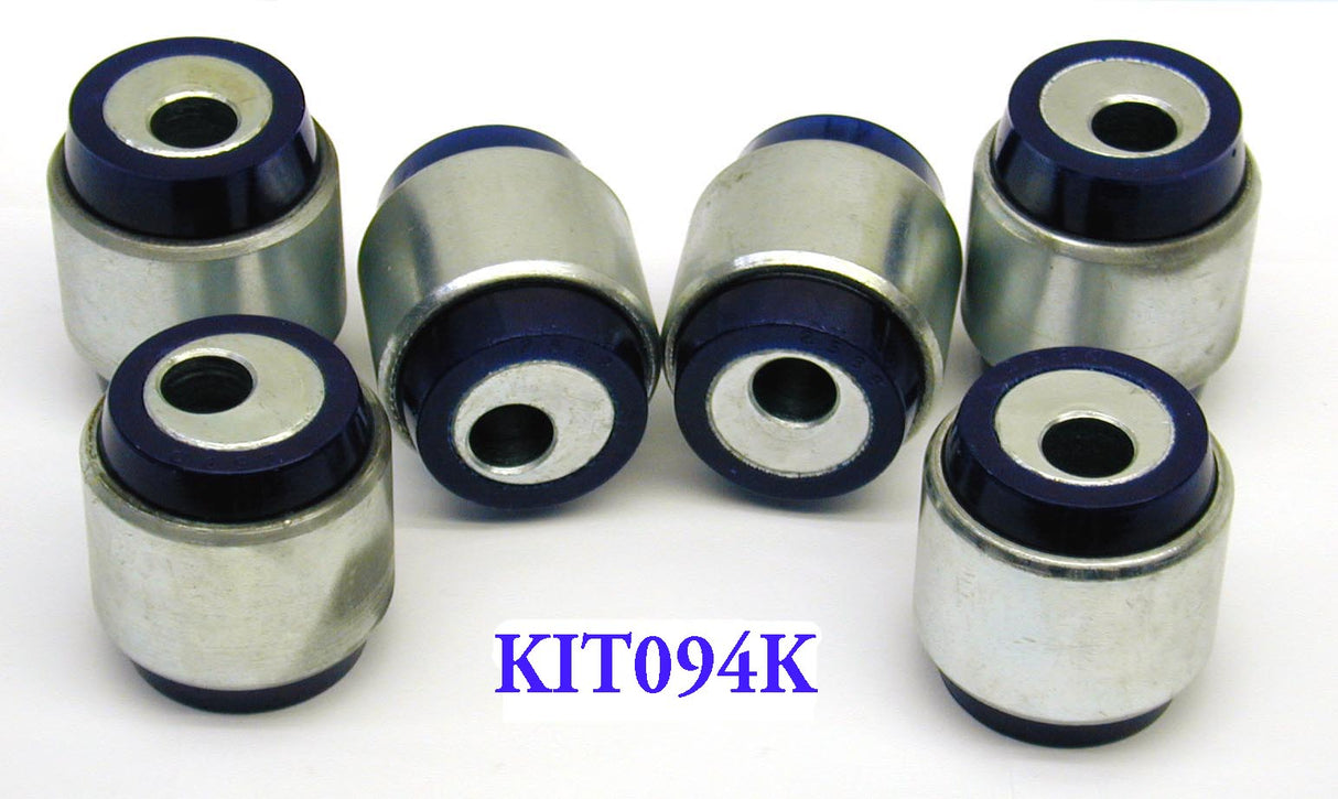 SuperPro Rear Complete Control Arm Bush Kit - Camber Adjustment