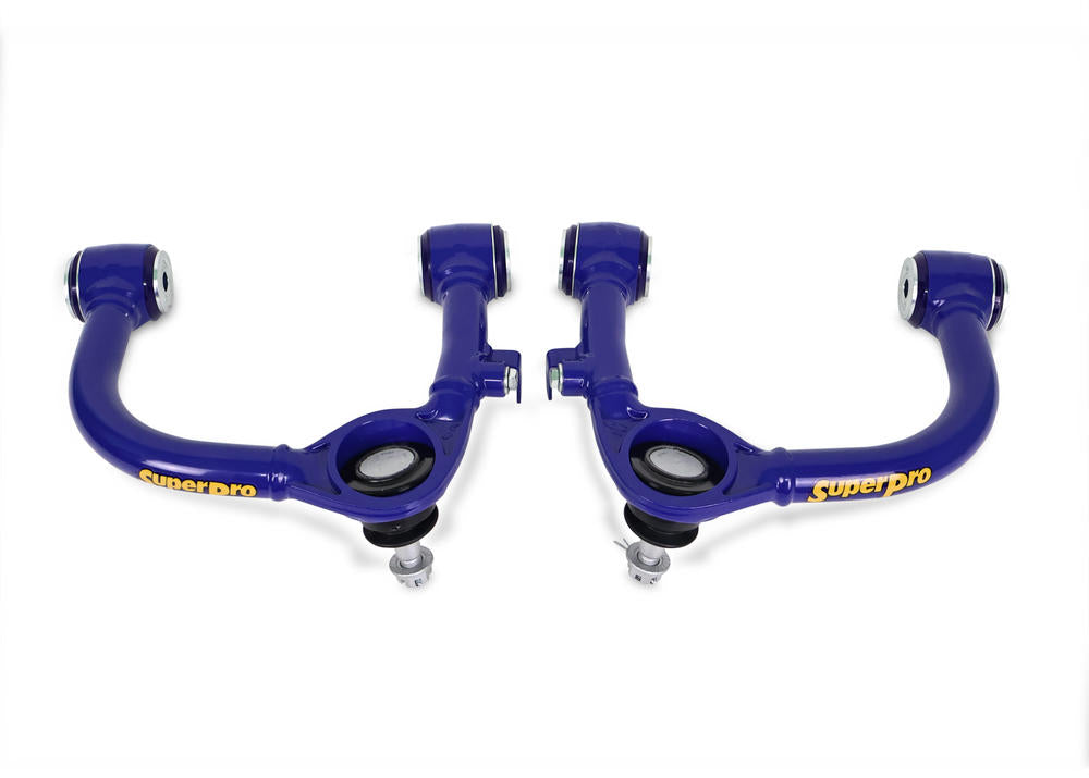 SuperPro Front Fixed Offset Upper Control Arm Kit incl. Ball Joints