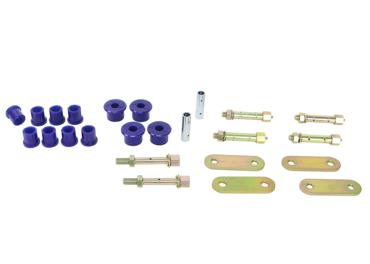 SuperPro Greasable Shackle and Bush Kit
