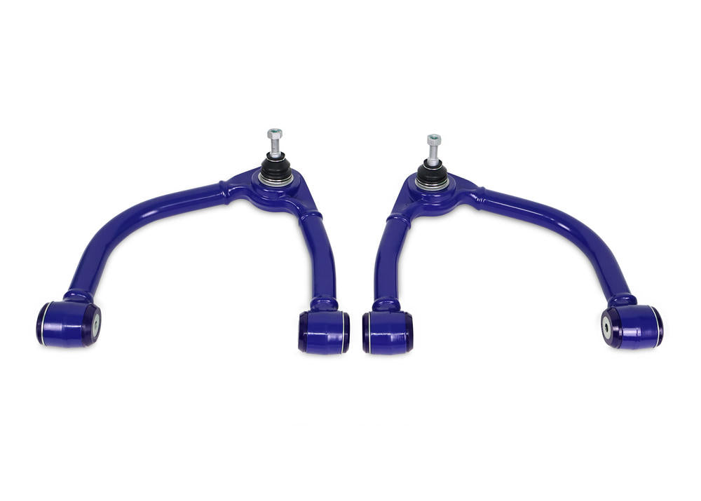 SuperPro Front Fixed Offset Upper Control Arm Kit incl. Ball Joints