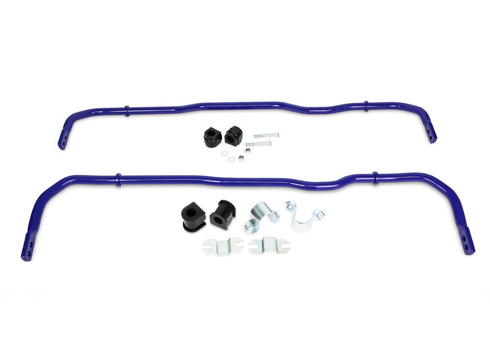 SuperPro 24mm Front + Rear Adjustable Sway Bar Kit