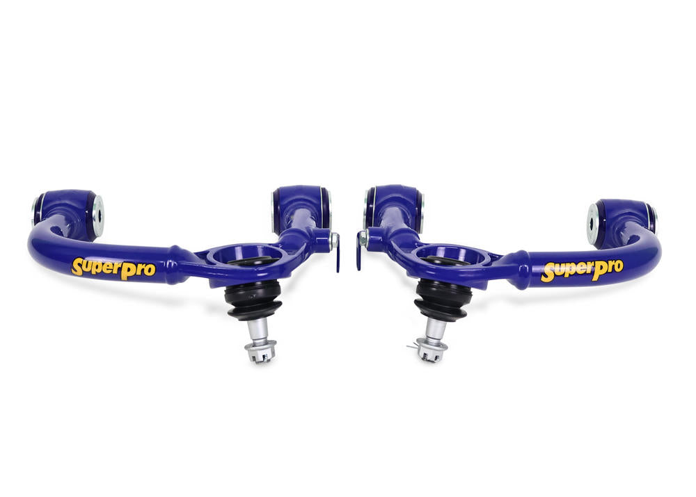 SuperPro Front Fixed Offset Upper Control Arm Kit incl. Ball Joints