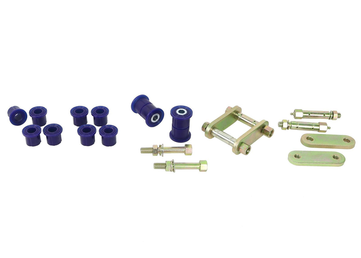 SuperPro Greasable Shackle and Bushing Kit