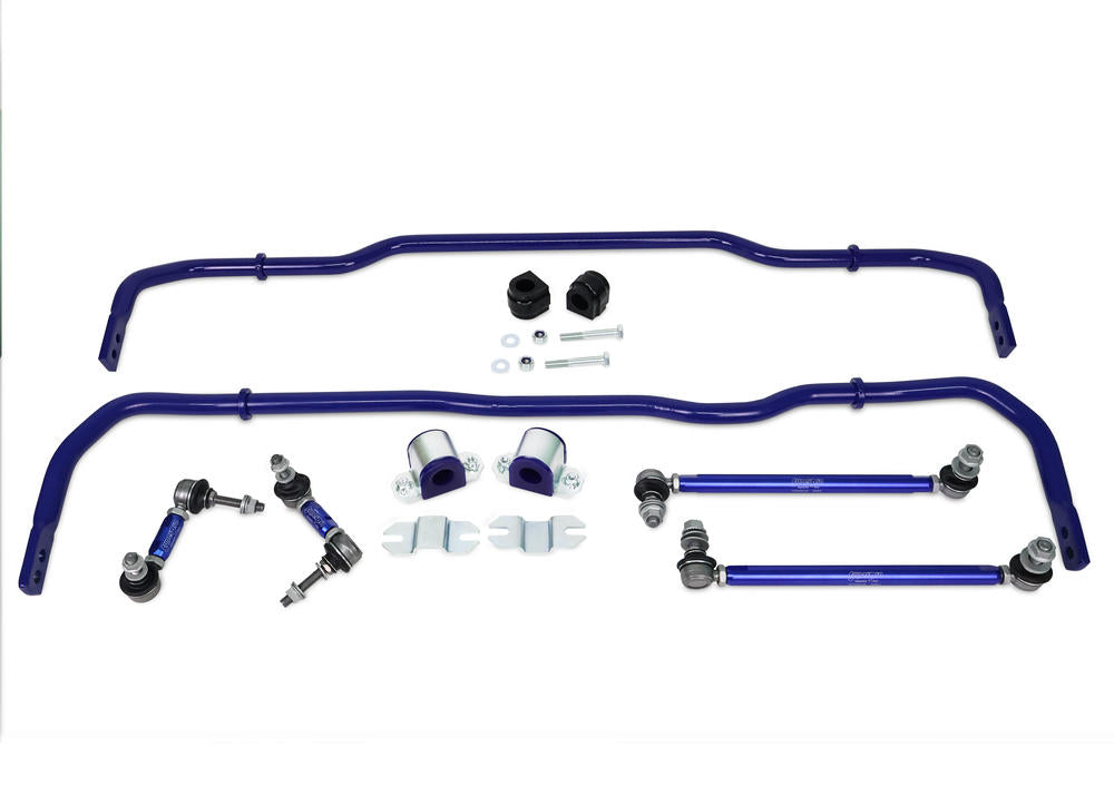 SuperPro Front & Rear Performance Sway Bar Upgrade Kit