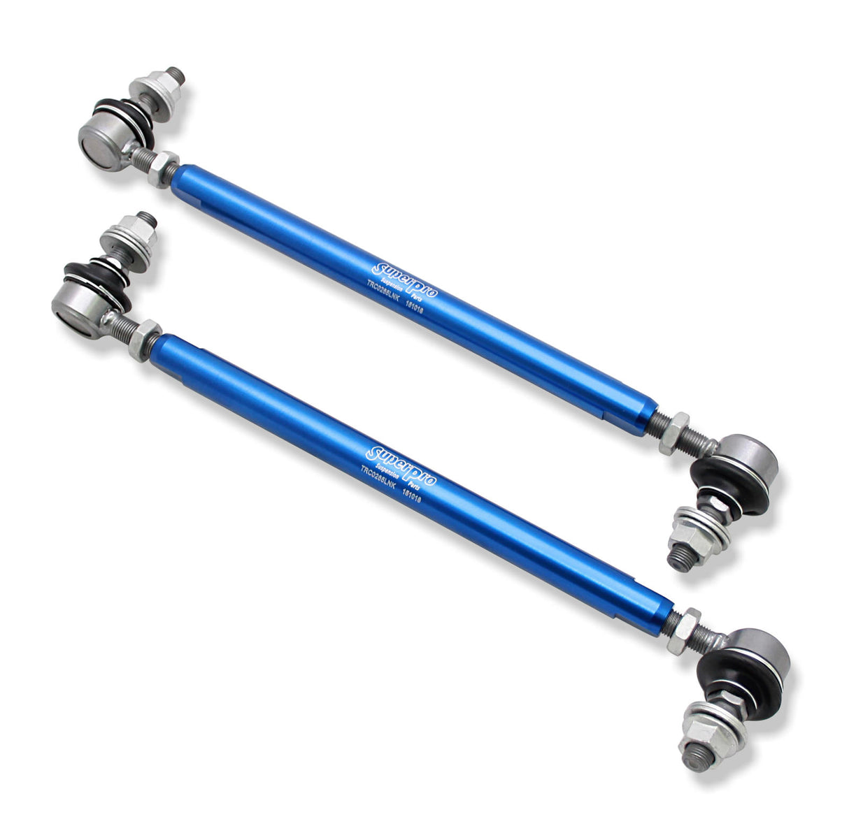 SuperPro Sway Bar Link Kit - Heavy Duty Adjustable
