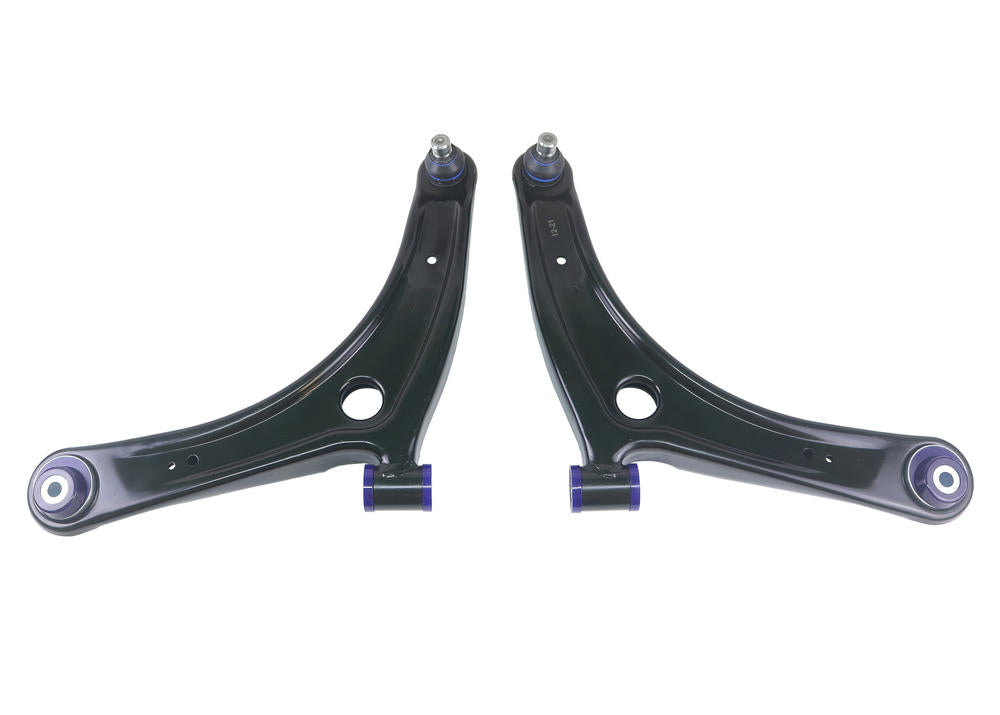 SuperPro Front Lower Performance Control Arm Assembly Kit with extra caster incl. Ball Joints