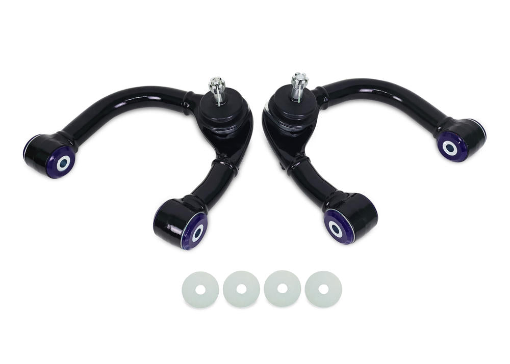 SuperPro Adjustable Front Upper Control Arm Kit incl. Ball Joints