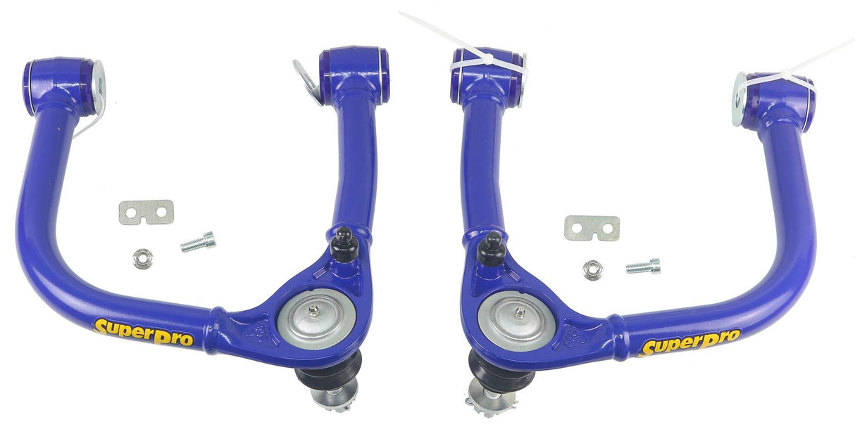 SuperPro Front Upper Fixed Offset Control Arm Kit incl. Ball Joints