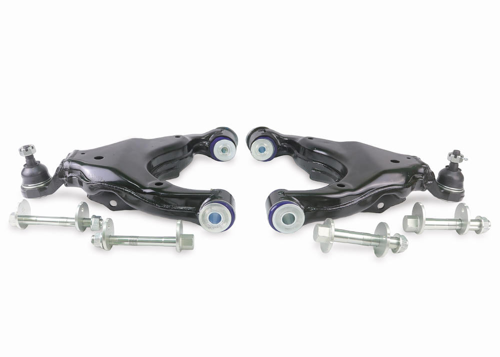 SuperPro Front Lower Adjustable Control Arm Kit incl. Ball Joints