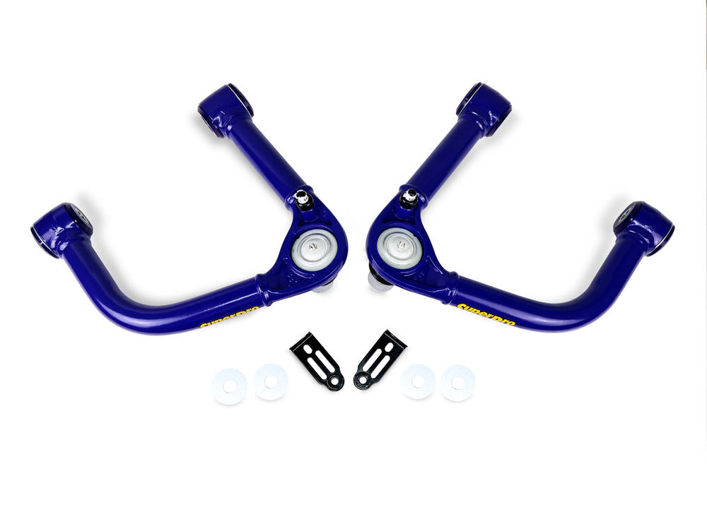 SuperPro Front Fixed Offset Upper Control Arm Assembly incl. Ball Joints