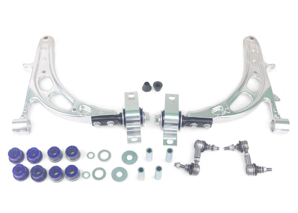 SuperPro Front Lower Alloy Control Arm Kit w/ Anti Lift Bushes