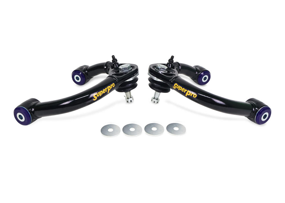 SuperPro Adjustable Front Upper Control Arm Kit incl. Ball Joints