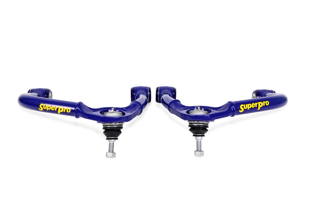 SuperPro Front Fixed Offset Upper Control Arm Kit incl. Ball Joints
