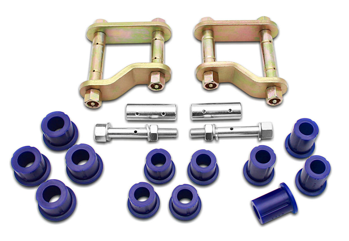 SuperPro Greasable Shackle and Bush Kit