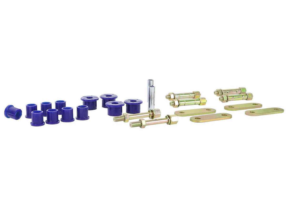SuperPro Greasable Shackle and Bush Kit