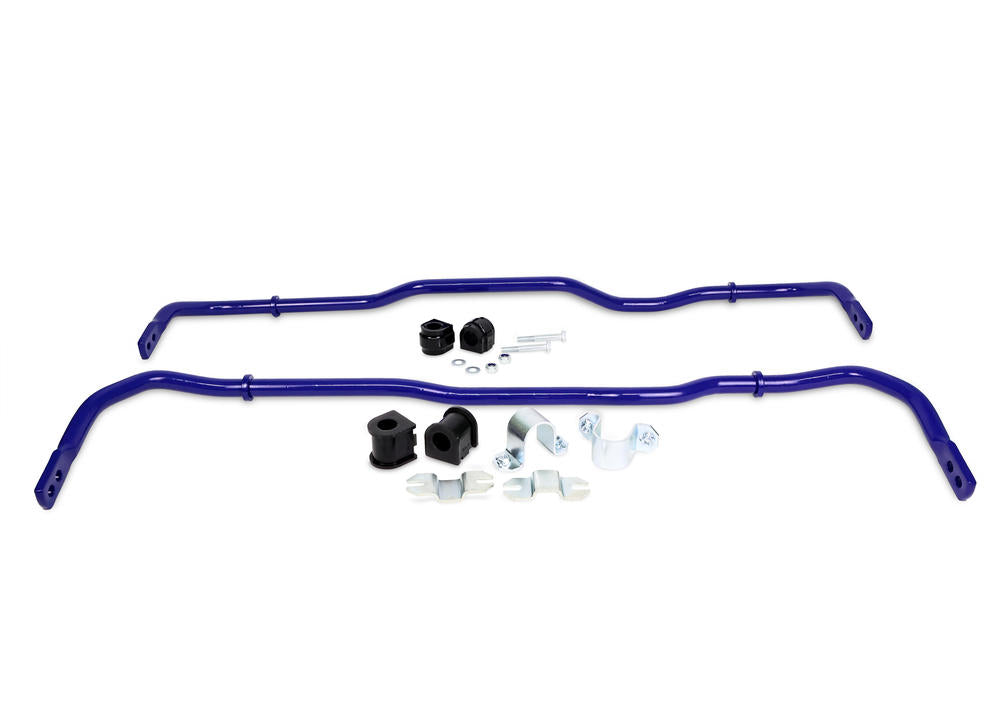 SuperPro 24mm Front + Rear Adjustable Sway Bar Kit