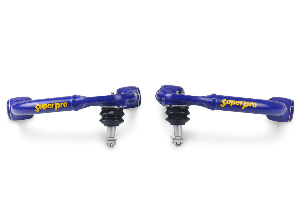SuperPro Front Fixed Offset Upper Control Arm Kit incl. Ball Joints
