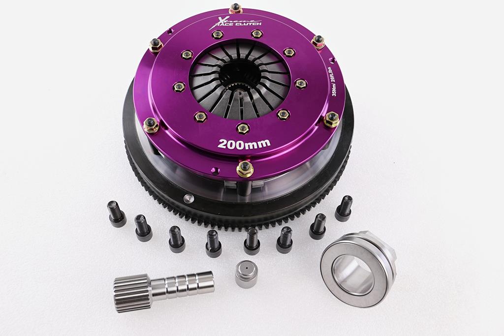 Xtreme 200mm Twin Plate Sprung Ceramic Clutch Kit incl. Flywheel