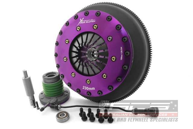 Xtreme 230mm Twin Plate Solid Ceramic Clutch Kit incl. SMF & CSC