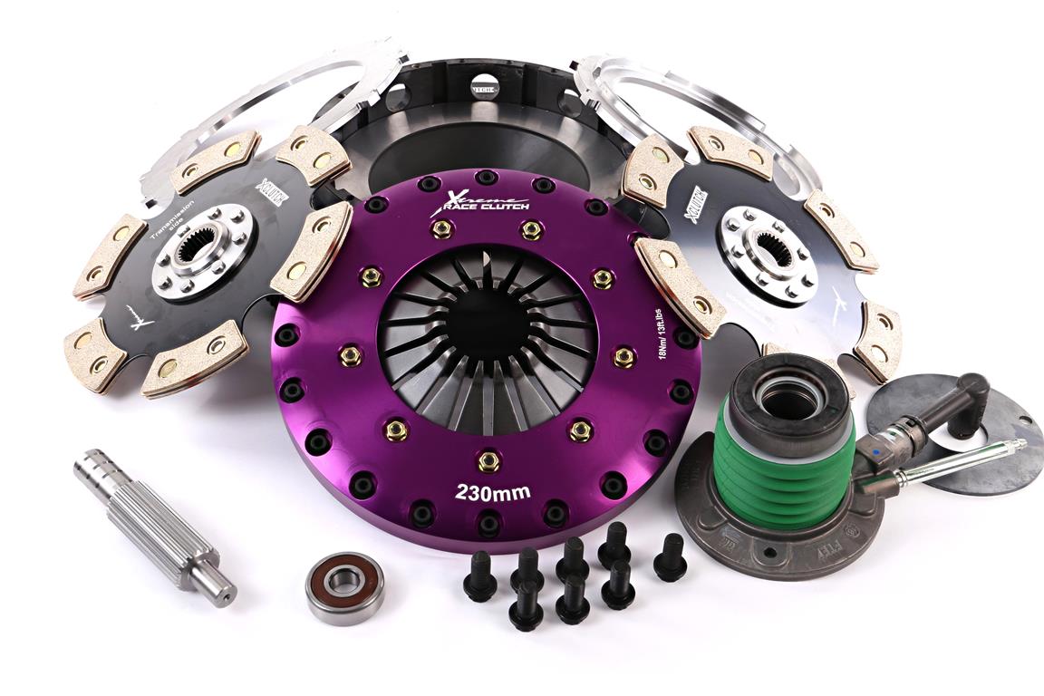 Xtreme 230mm Twin Plate Solid Ceramic Clutch Kit incl. Flywheel & CSC