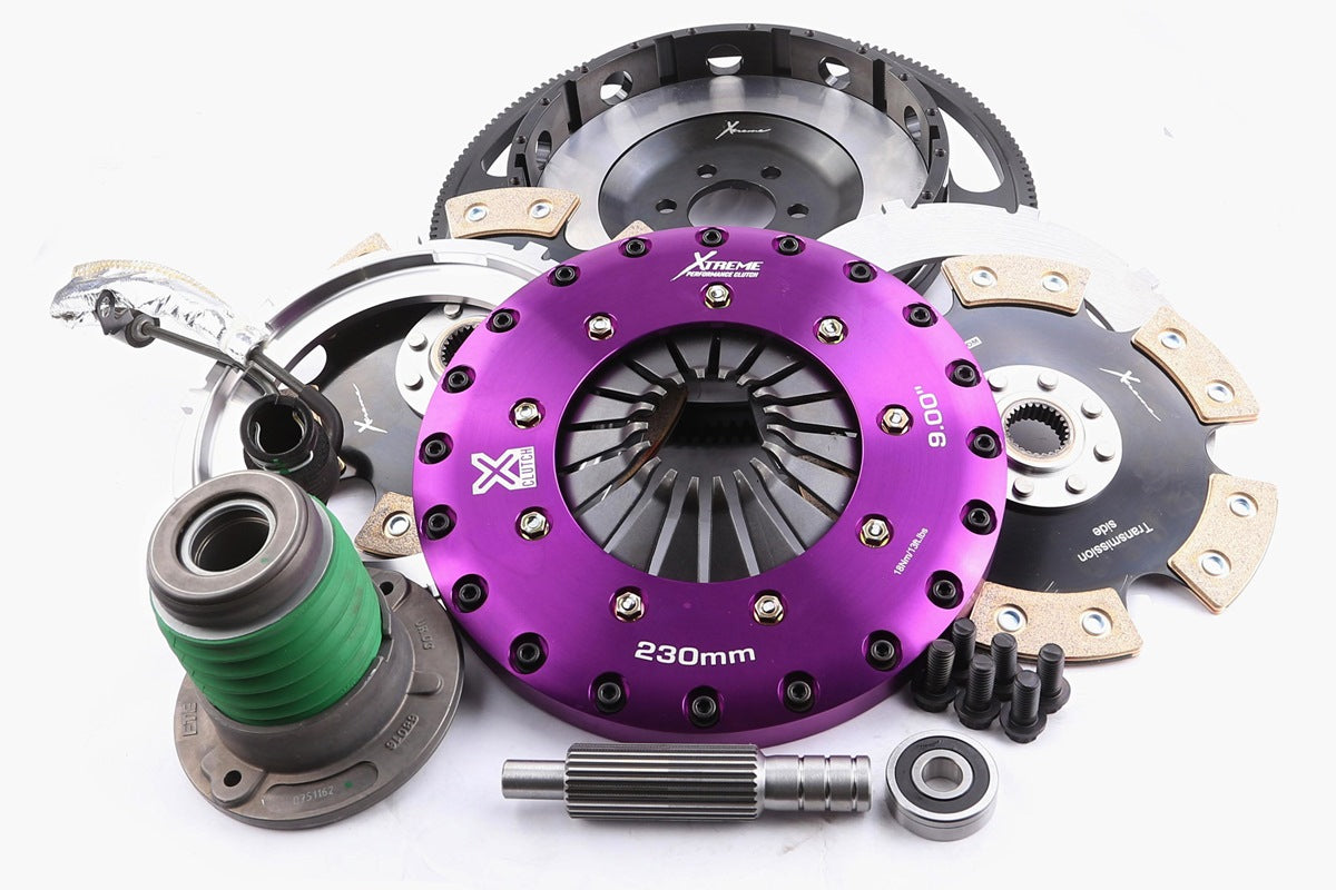 Xtreme 230mm Twin Plate Solid Ceramic Clutch Kit incl. Flywheel & CSC