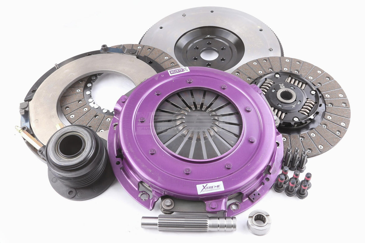 Xtreme 270mm Twin Plate Sprung Organic Clutch Kit incl. Flywheel & CSC